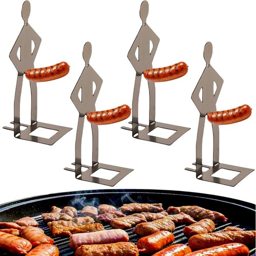 4pc bbq stainles steel - stainles, rack
