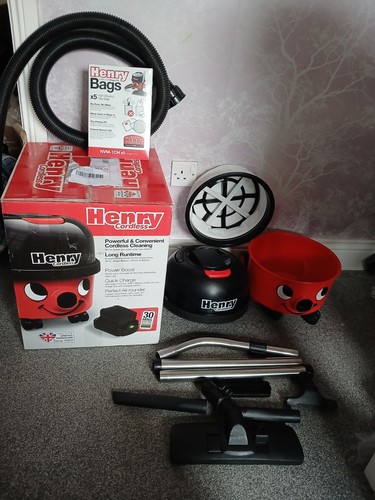 Henry cordless vacuum - vacuum, cleaner