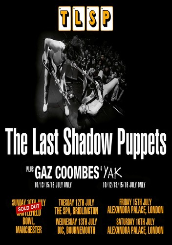 The last shadow puppets - puppets, uk