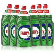 Fairy Original Washing Up Liquid Pack 900ml and 320ml available 5,6 or 10 pack