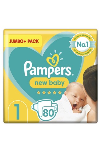 Pampers new baby - new, size