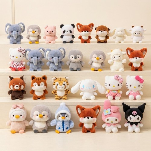 Cute soft plush - plush, pig
