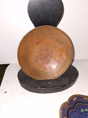 Hugh wallis copper - pin, tray