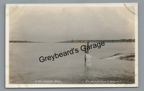 Rppc submarine periscope - periscope, wake