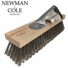 Wire Broom Head Metal Bristle Brush for Patio & Driveway Moss Removal