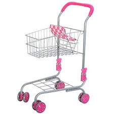 Kids Metal Shopping Cart