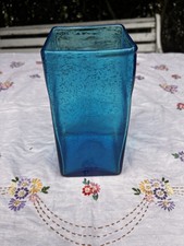 Mcm rectangular blue glass - mcm,