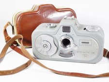 Zeiss Ikon Double 8mm Movie Camera Movinette 8B And Original Case From 1958