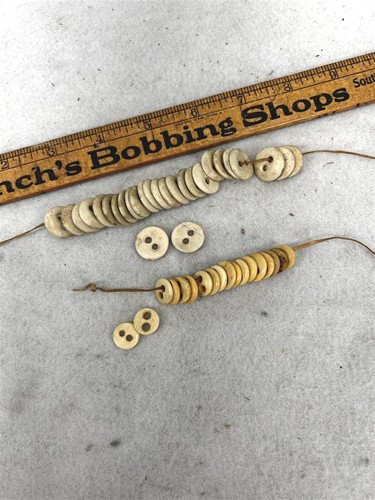 Antique sewing buttons - antique,