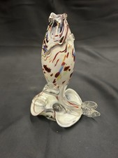 Murano Italian Style Glass Fish Vase Ornament Ashtray