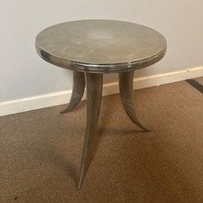 3 Horn Side Table Aluminum