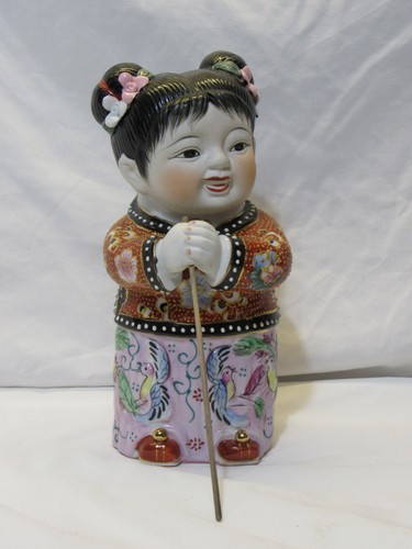 Vintage jade girl chinese - vintage,