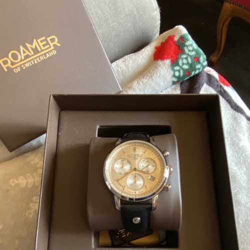 Roamer quartz chronograph mint