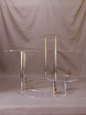 Acrylic Stepped Storage Rack