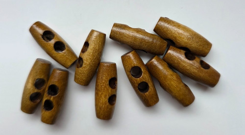 Coffee brown toggle - coffee,