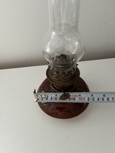 Vintage brown pottery - , kerosene