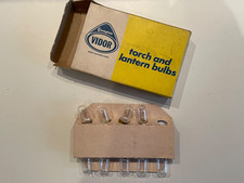 Crompton Vidor 5V 0.3A Tubular MES Torch Bulbs x9