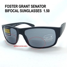Foster Grant SENATOR 1.50 Bifocal Reading Sunglasses  57-16-138    BF415