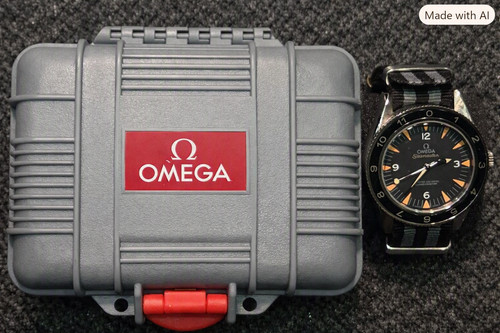 Omega single gray watch - omega,