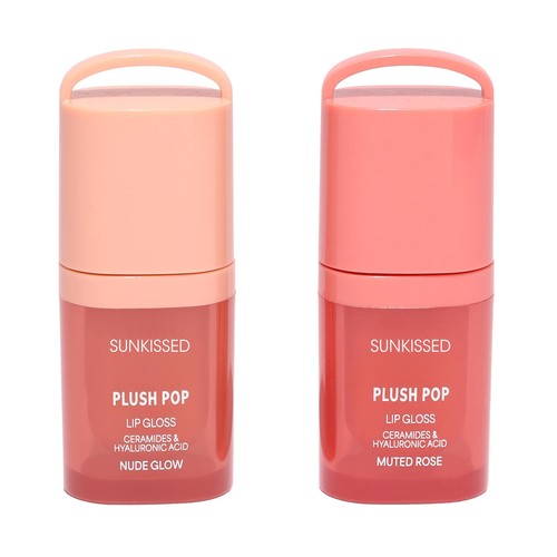 Sunkissed plush pop lip gloss - plush,