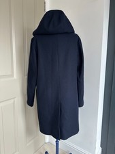 Wool cashmere blend hooded coat from COS size 8 