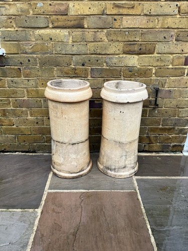 Pair victorian buff - of,
