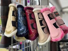 EQUIPRIDE SPARKLY BRUSHING BOOTS OVERREACH BOOTS SUPER SOFT WITH GLITTER  SALE