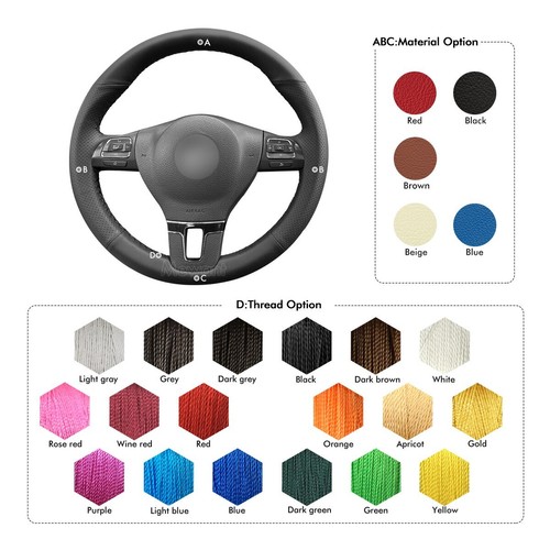 Steering wheel cover wrap for - wheel,