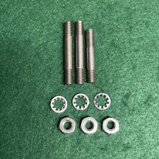 BSA A7 A10 Oil Pump Studs Nuts Washer 67-1395 NEW