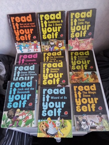 Job lot vintage read - lot,
