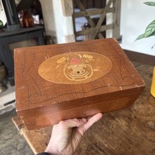Vintage Wooden Storage Box