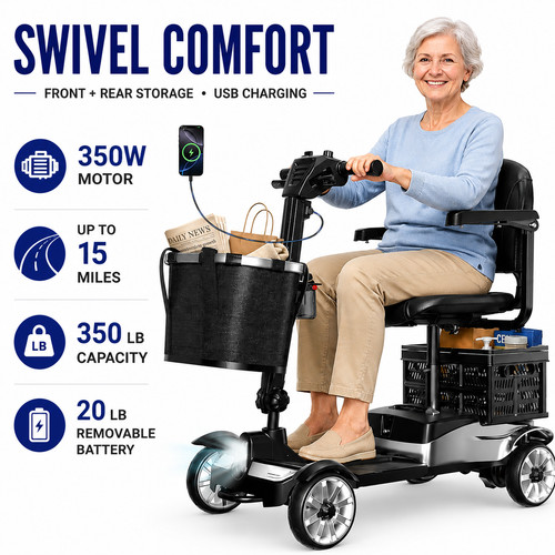 Wheel mobility scooter - wheel,