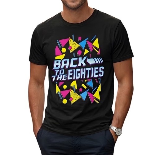 80s party shirt - t-shirt, men