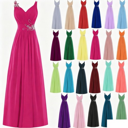New long chiffon wedding - new,