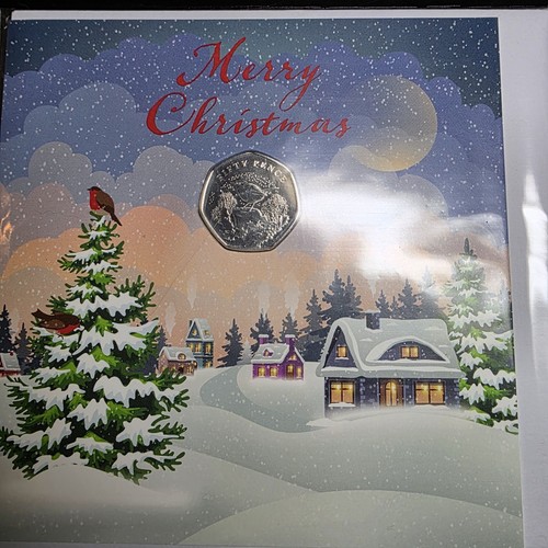2022 guernsey christmas robin - guernsey,