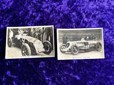 1938 Senior Service cigarette cards - John Cobb and Freddie Dixon