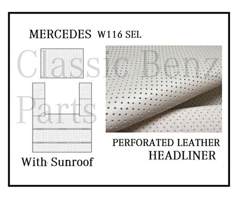 Mercedes w116 sel roof ceiling - roof,