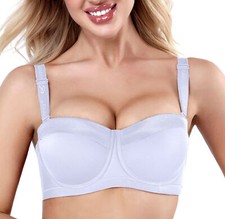 UK SIZE Padded Strapless