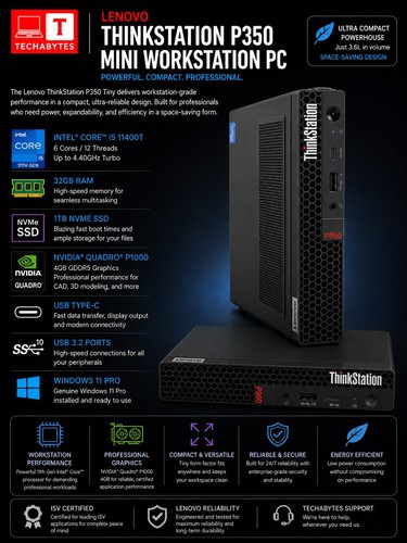Lenovo thinkstation p350 - thinkstation,