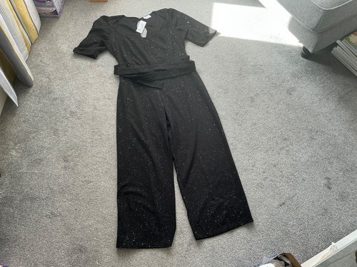 Yours glitter jumpsuit - yours,
