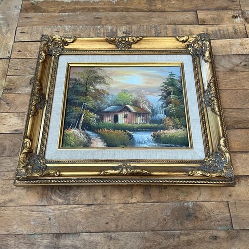 Vintage style oil painting - vintage-style,