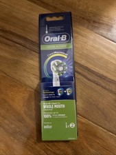 ORAL B Cross Action Electric Toothbrush Replacement Brush Heads 2 Pack White