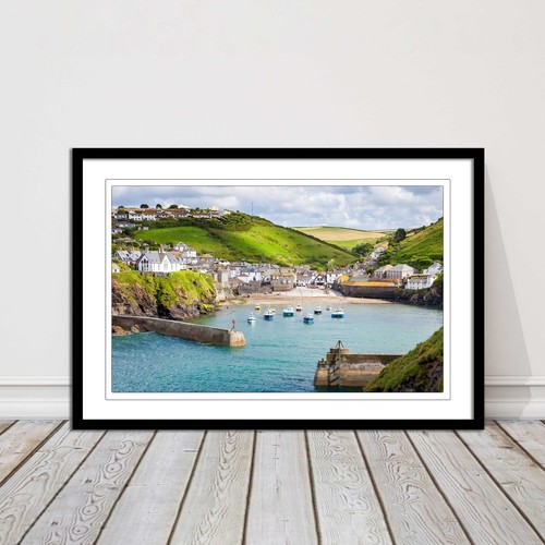 Framed picture port isaac - framed,