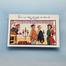 Saucy comic postcard c1965 - saucy,