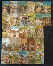RARE FULL SET 27 VINTAGE LADYBIRD WELL LOVED TALES Series 606D Matching Spines