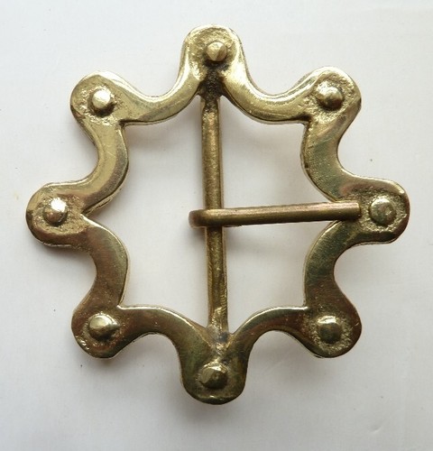 Solid cast brass - sunburst, 8