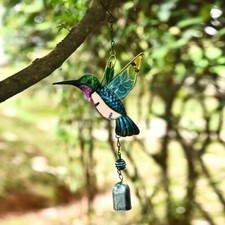 Wind chimes hummingbird - wind,