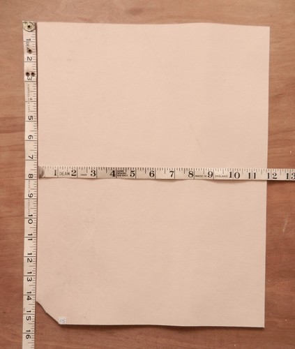 Veg tan leather offcuts - leather, 3mm