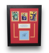 DANIEL BACHMANN Watford Framed SIGNED Autograph Auto Card Memorabilia + COA