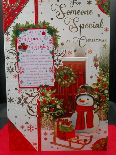 Someone special christmas - christmas, card